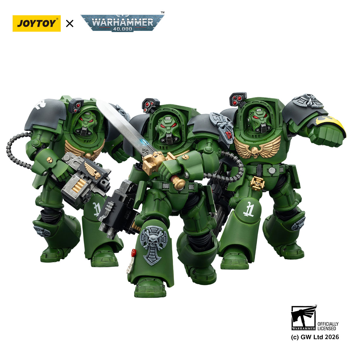 JOYTOY WARHAMMER サラマンダー 2点セット JOYTOY Salamanders Terminator Squad | Warhammer 40K