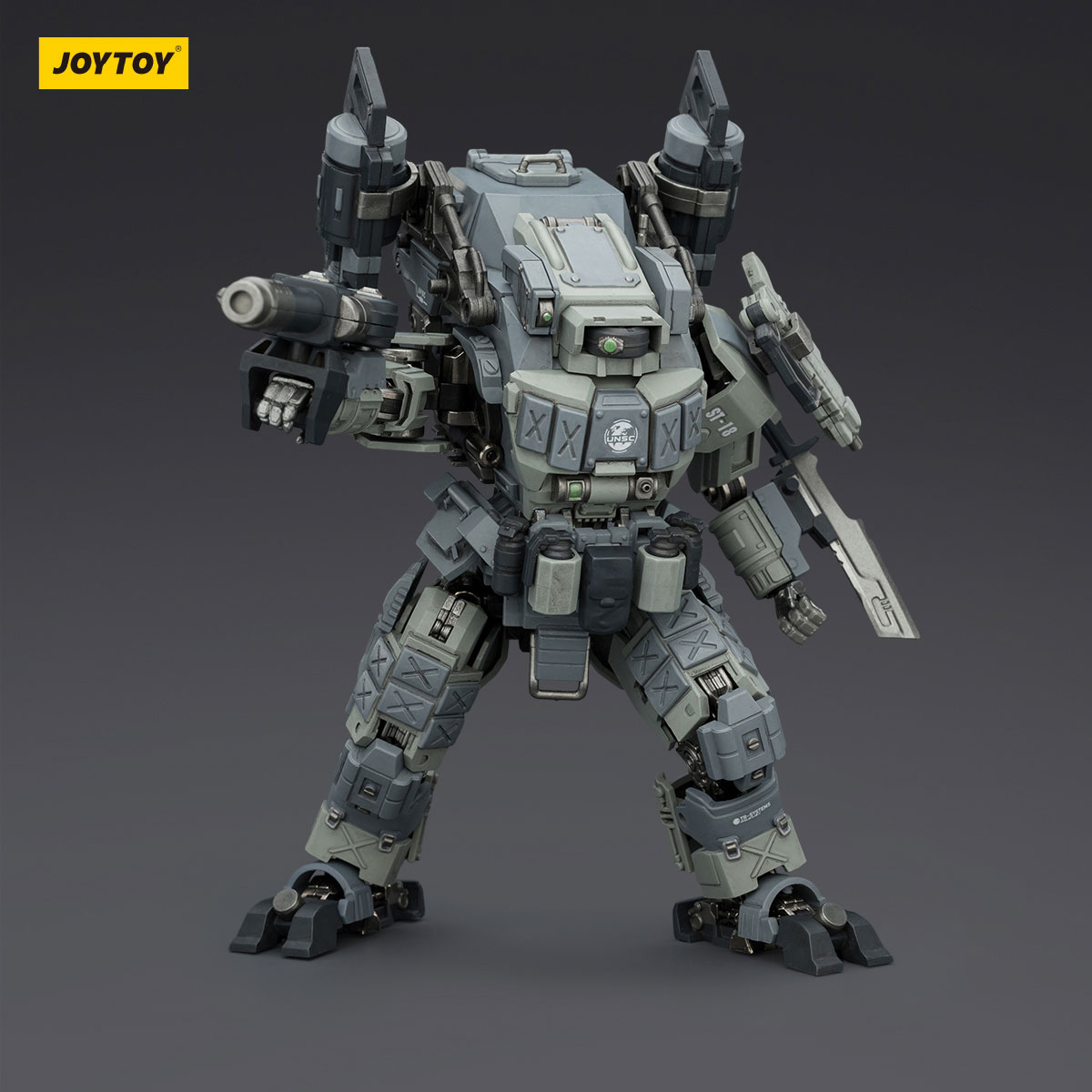 JOYTOY APOC Series Bedrock Fury Fire Strike Mech | Dark Source