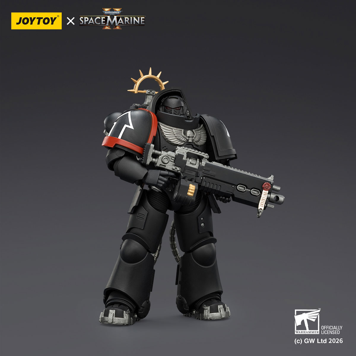 Game Edition Raven Guard Heavy Intercessor with Heavy Bolt Rifle and Bolt Pistol