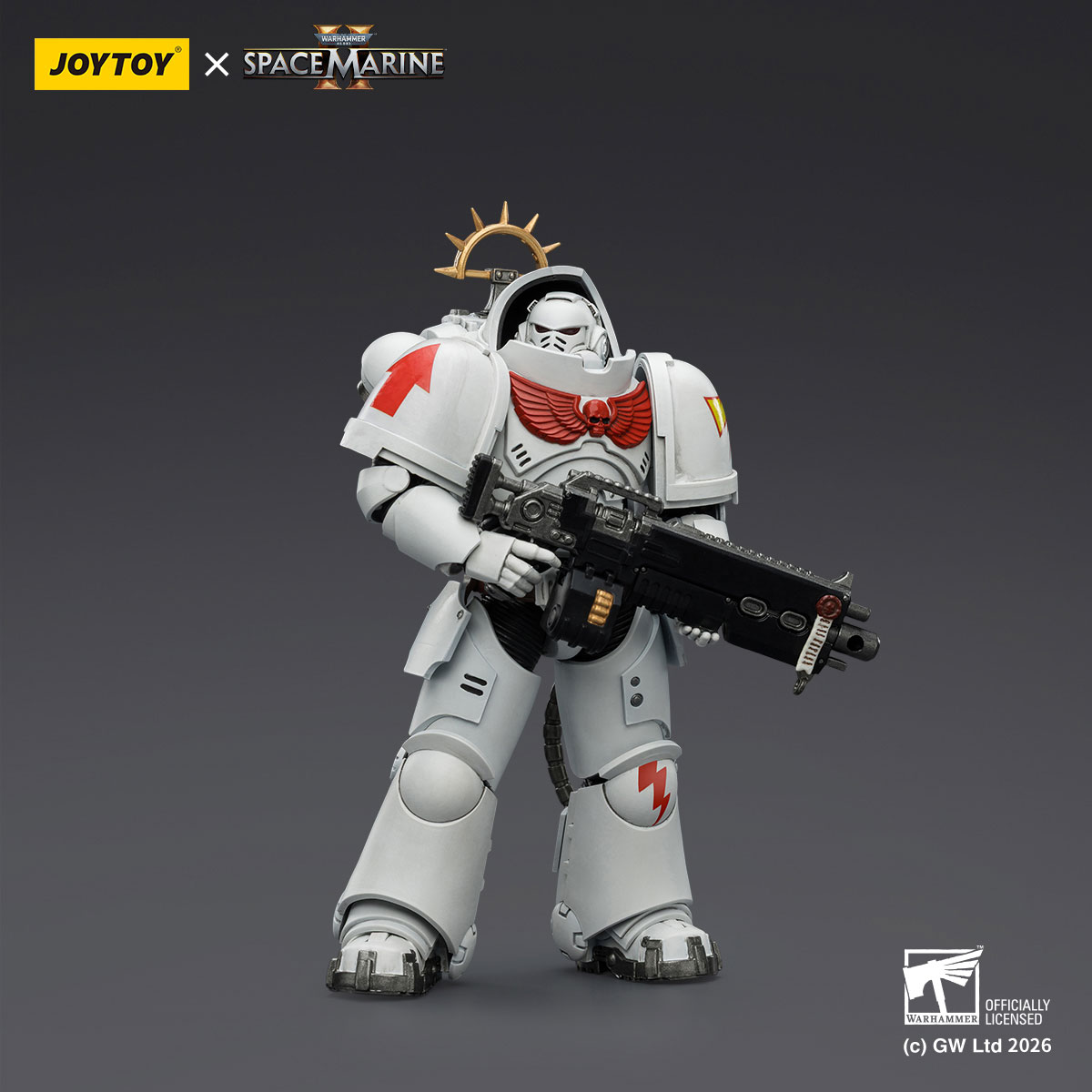 Game Edition White Scars Heavy Intercessor with Heavy Bolt Rifle and Bolt Pistol