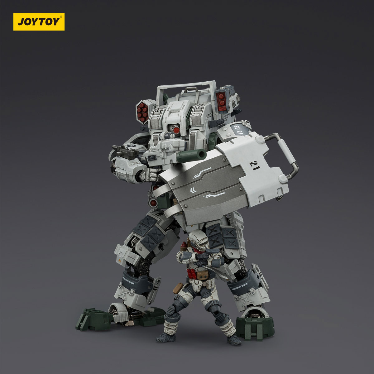 Mystic Armor Heavy Assault Mech Figure | Dark Source- JOYTOY