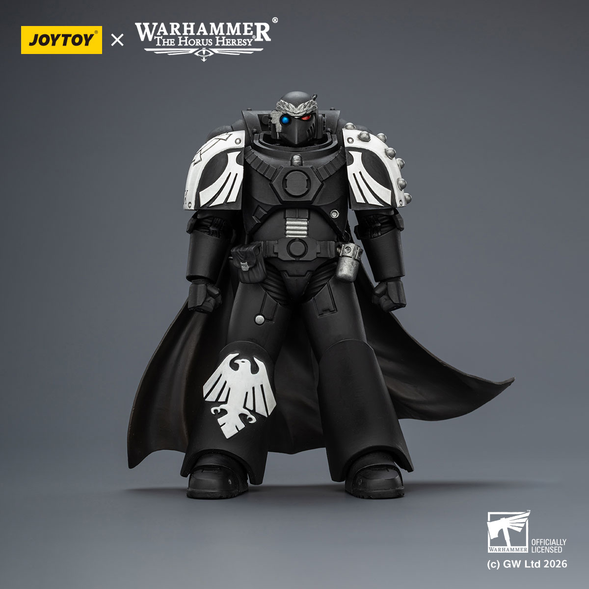 Raven Guard Mor Deythan with Nemesis bolt rifle