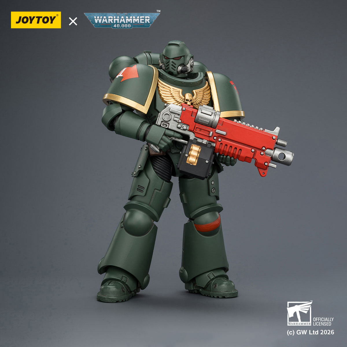 Dark Angels Intercessor with Bolt Rifle, Bolt Pistol and Chainsword