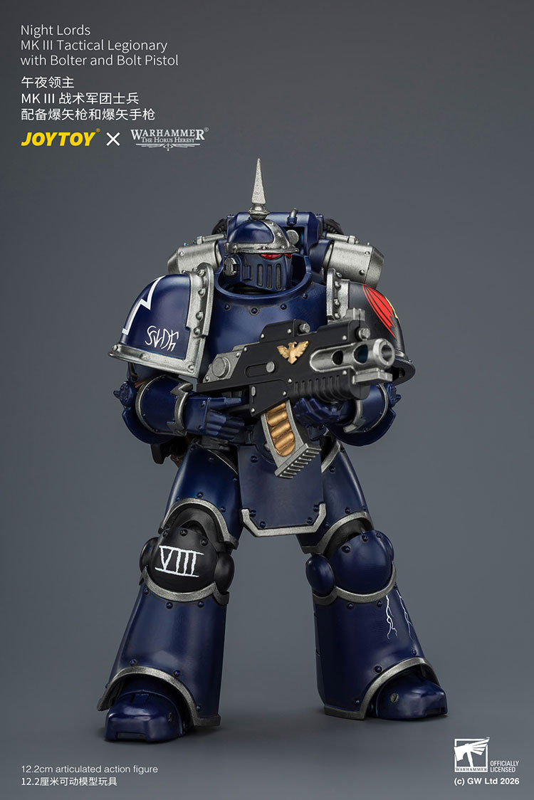 JOYTOY Night Lords MKIII Tactical Legionary Figure