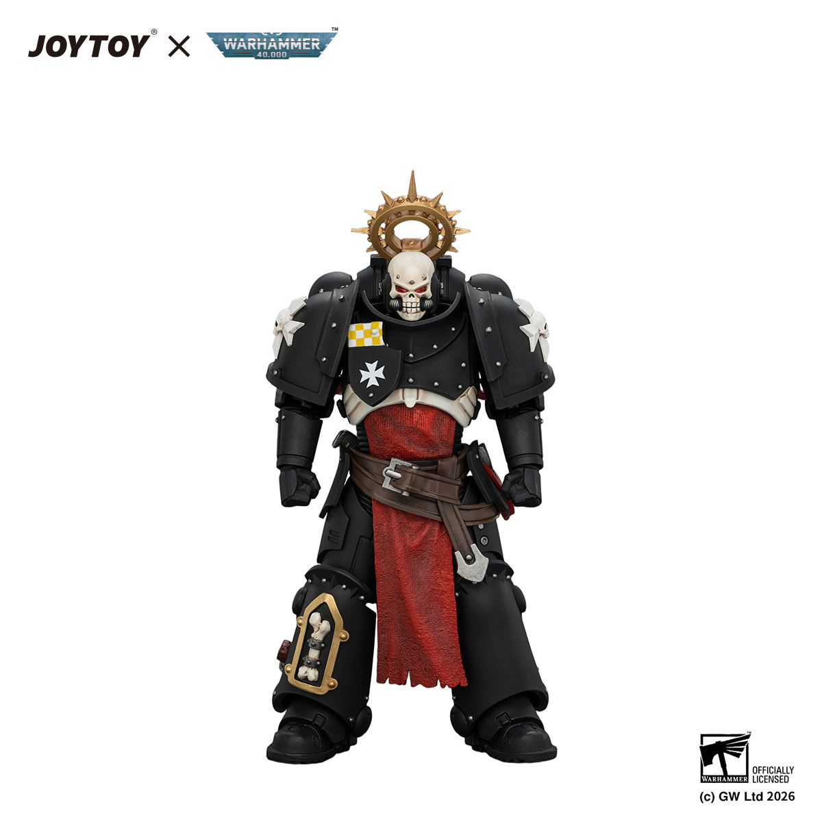 JOYTOY Black Templars Execrator 2 Action Figure