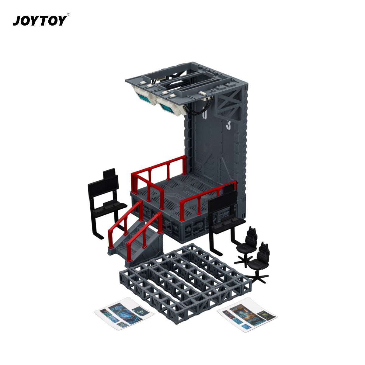 JOYTOY Hangar-Style Base Diorama Display Case-03