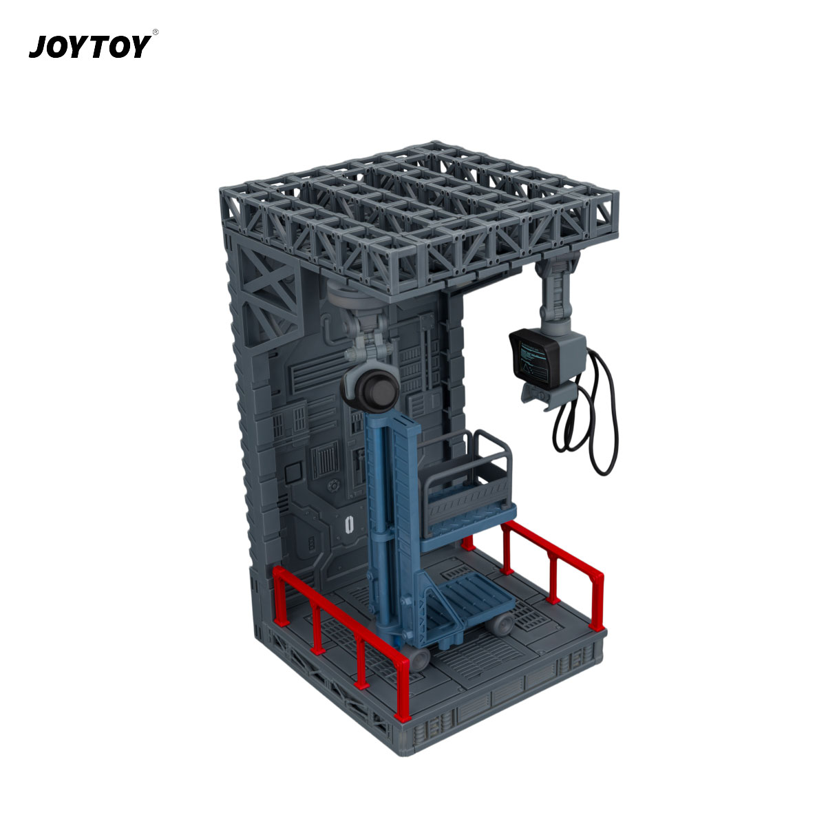 JOYTOY Hangar-Style Base Diorama Display Case-04